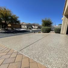 Incredible-Epoxy-removal-and-Polyaspartic-Driveway-concrete-coating-installation-performed-in-Marana-AZ 2